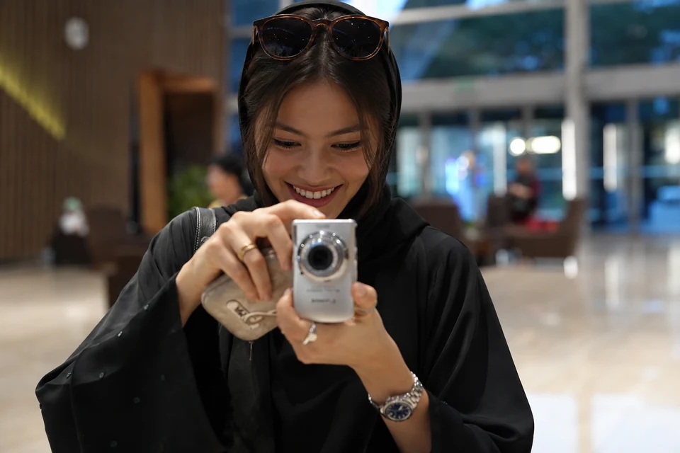 Creator behind the camera